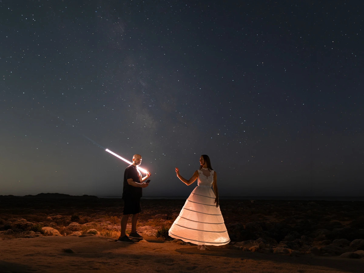 light-painting photography