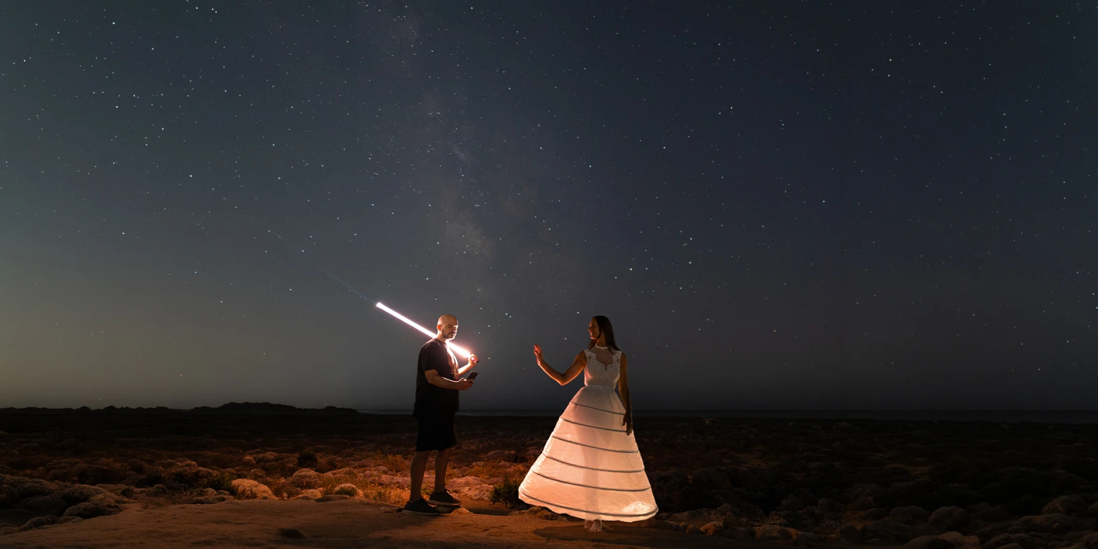light-painting photography