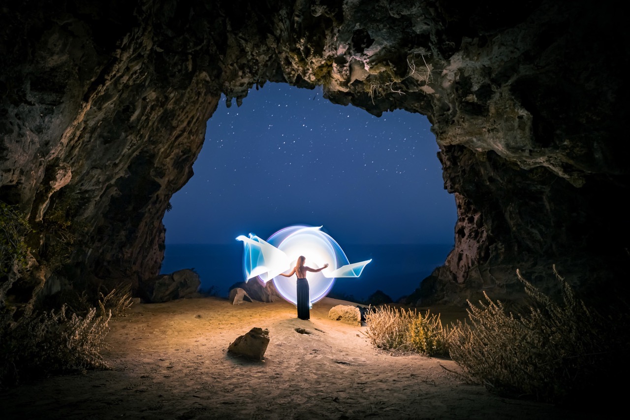 Light-painting and long exposure photography by Andrea Riezzo (2019) - light painting sublument 7417
