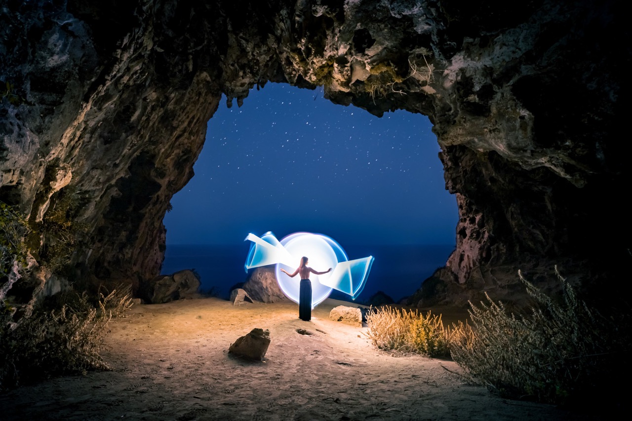 Light-painting and long exposure photography by Andrea Riezzo (2019) - light painting sublument 7418