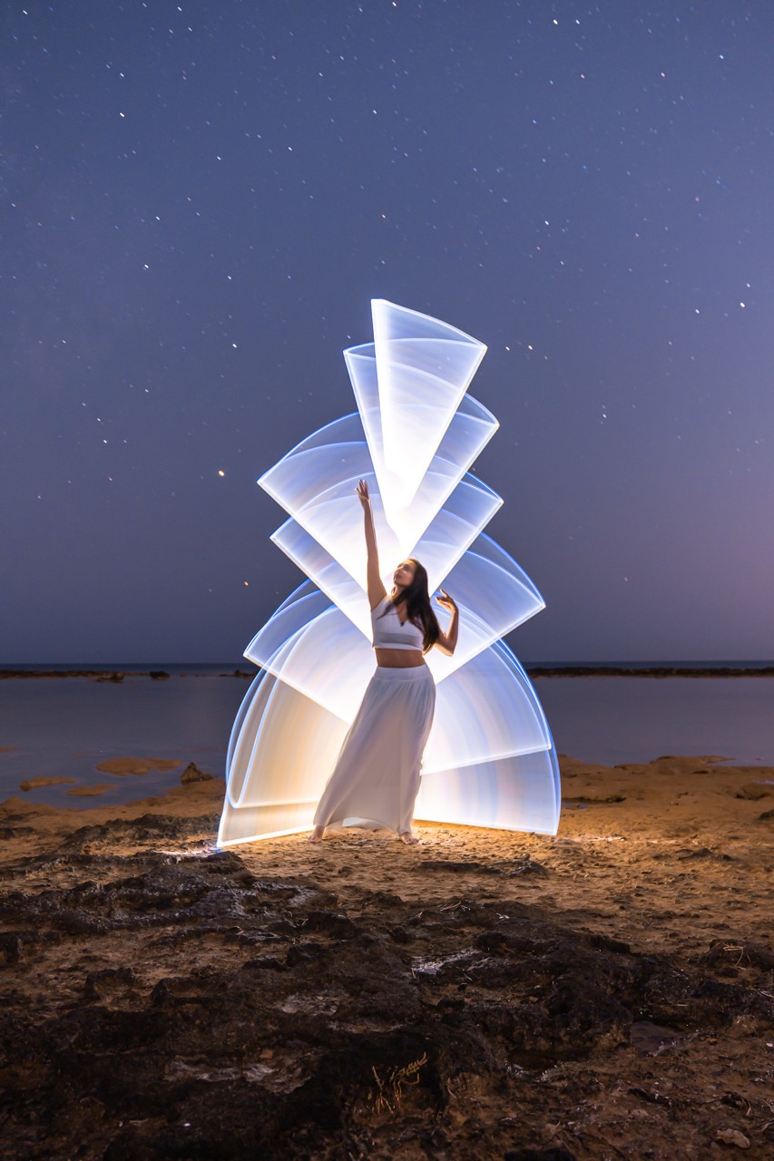 Light-painting and long exposure photography by Andrea Riezzo (2019) - light painting sublument andrea riezzo 7589
