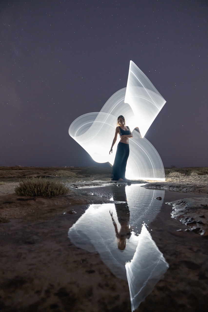 Light-painting and long exposure photography by Andrea Riezzo (2020) - light painting antonella 4356