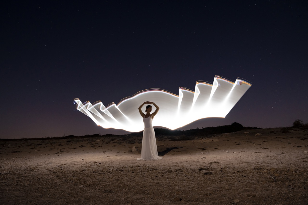 Light-painting and long exposure photography by Andrea Riezzo (2020) - light painting sublument 3203