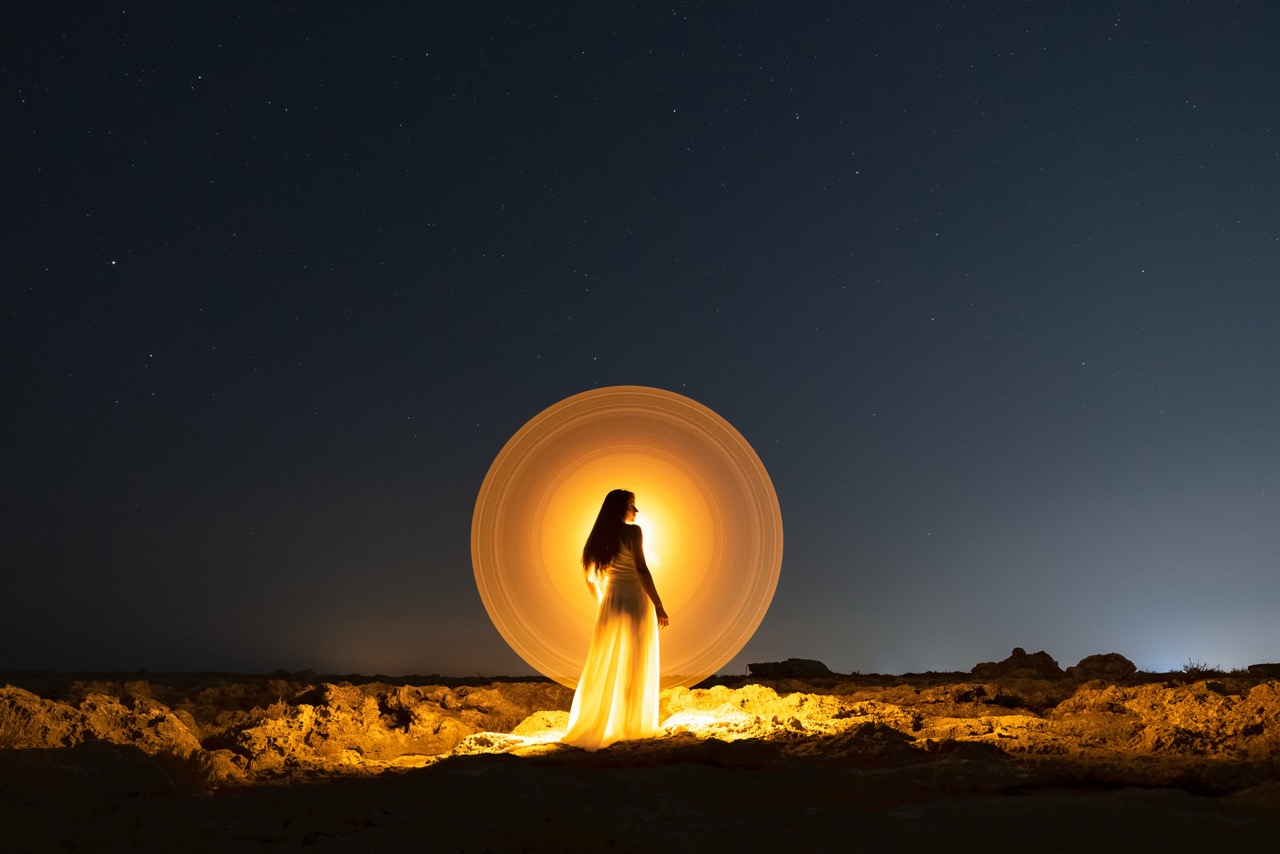 Light-painting and long exposure photography by Andrea Riezzo (2020) - light painting sublument 3674