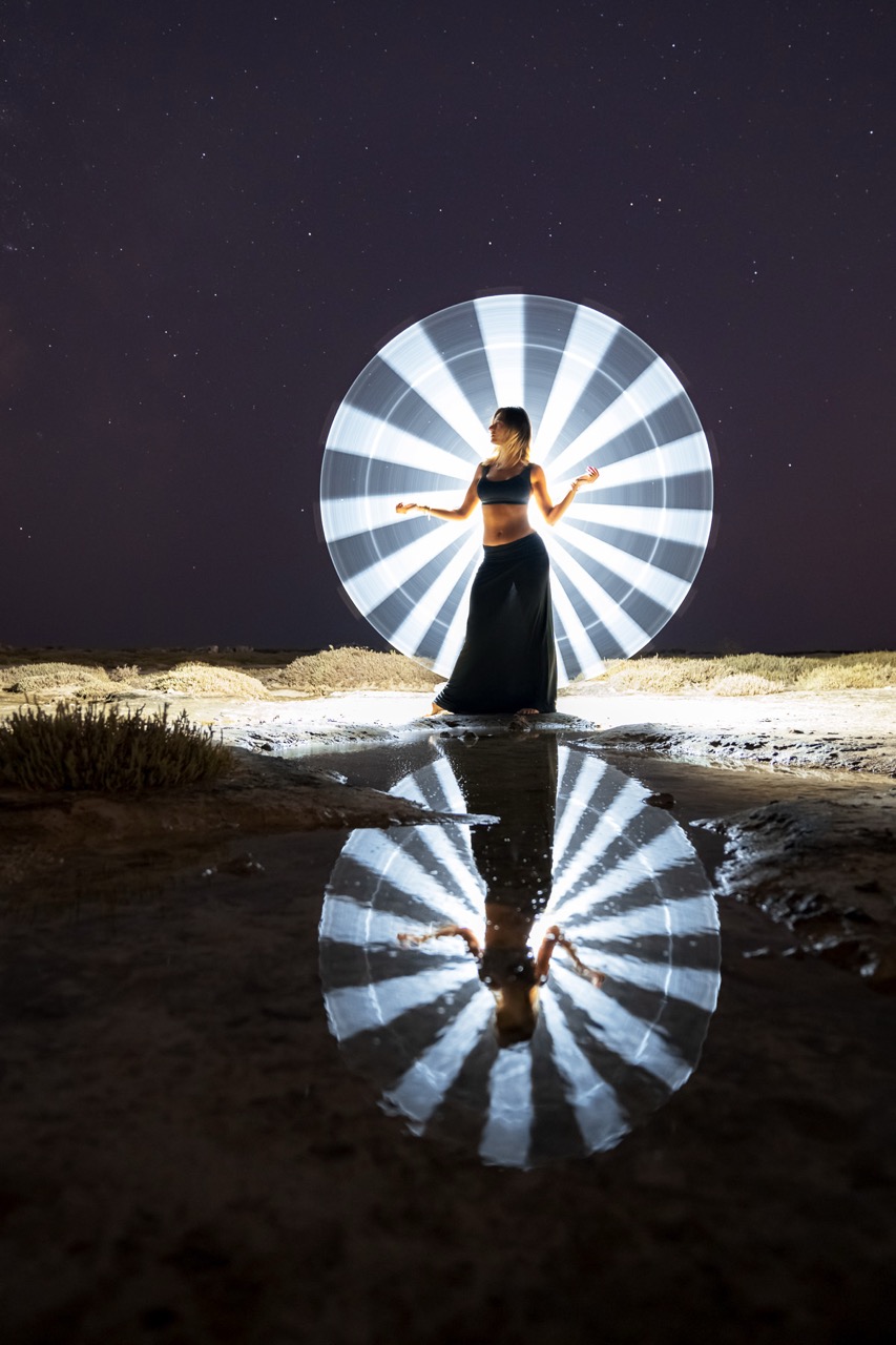 Light-painting and long exposure photography by Andrea Riezzo (2020) - light painting sublument 4359