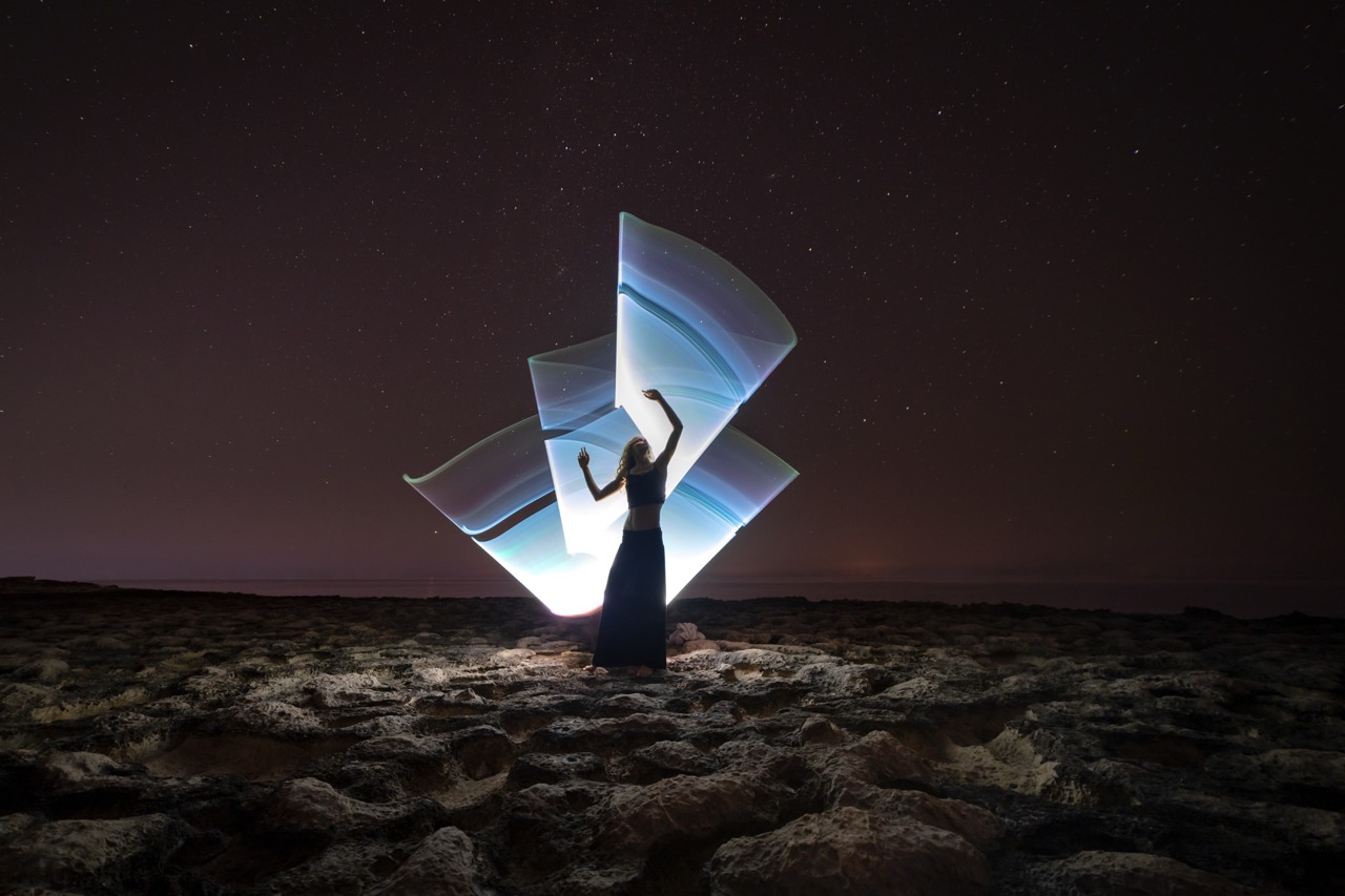 Light-painting and long exposure photography by Andrea Riezzo (2020) - light painting sublument 7034